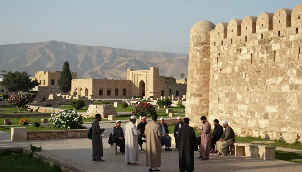 Exploring battle and historical landmarks during pilgrimage Exploring battle and historical landmarks during pilgrimage