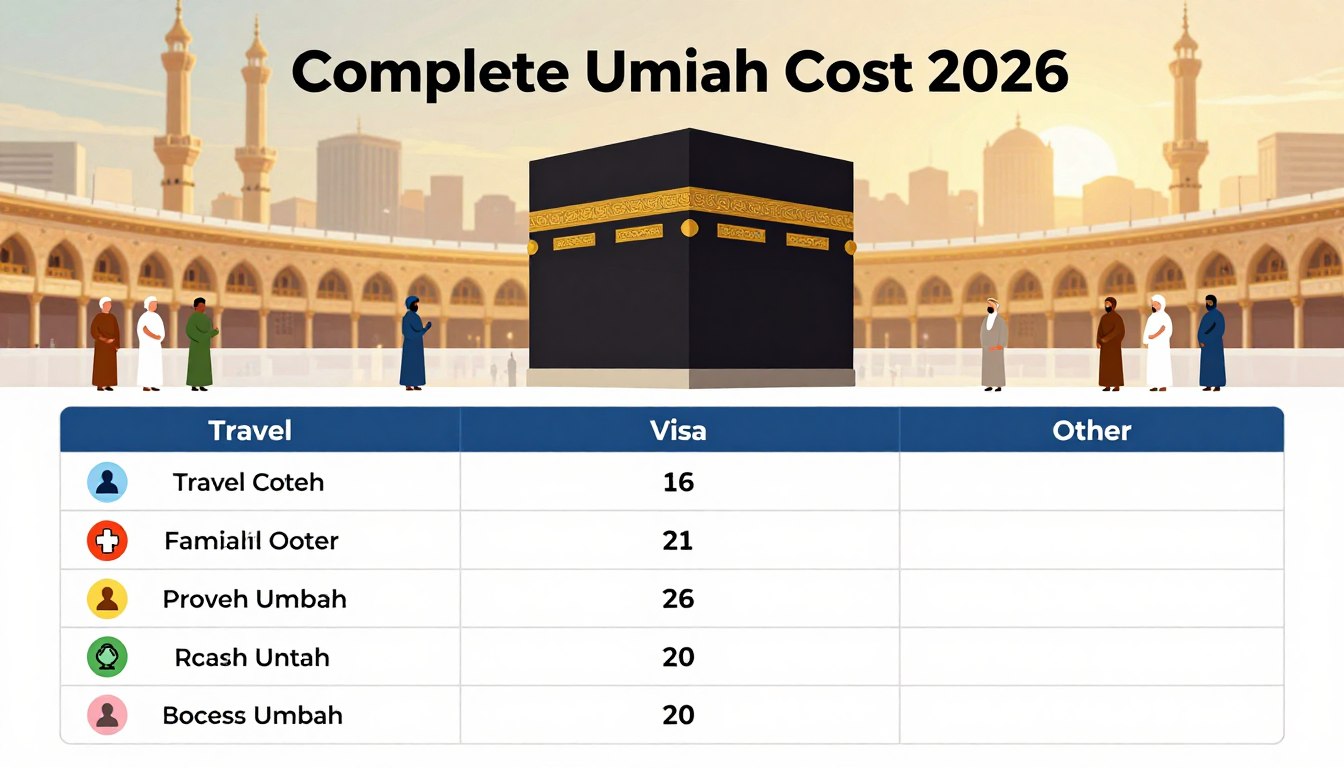 Umrah cost 2026