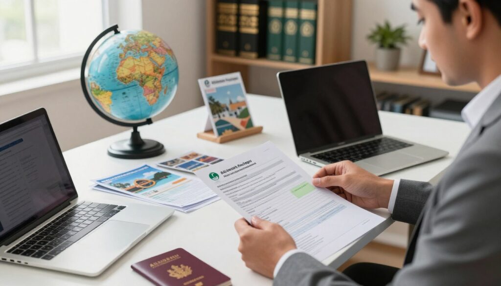 Verifying Visa Processing and Documentation