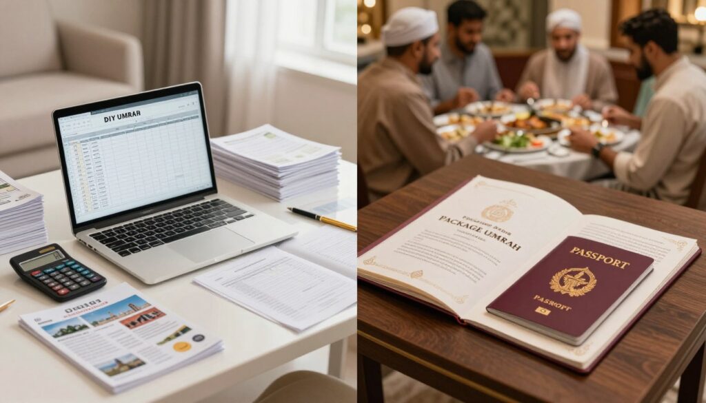 Cost comparison umrah planning