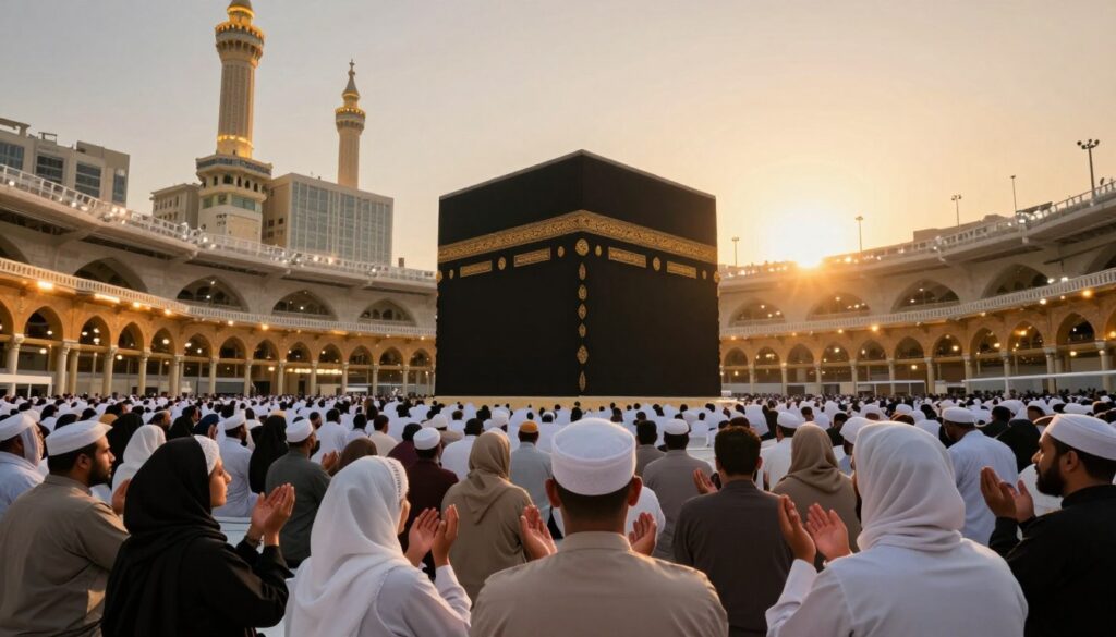 Heartfelt duas for first sight of the Kaaba